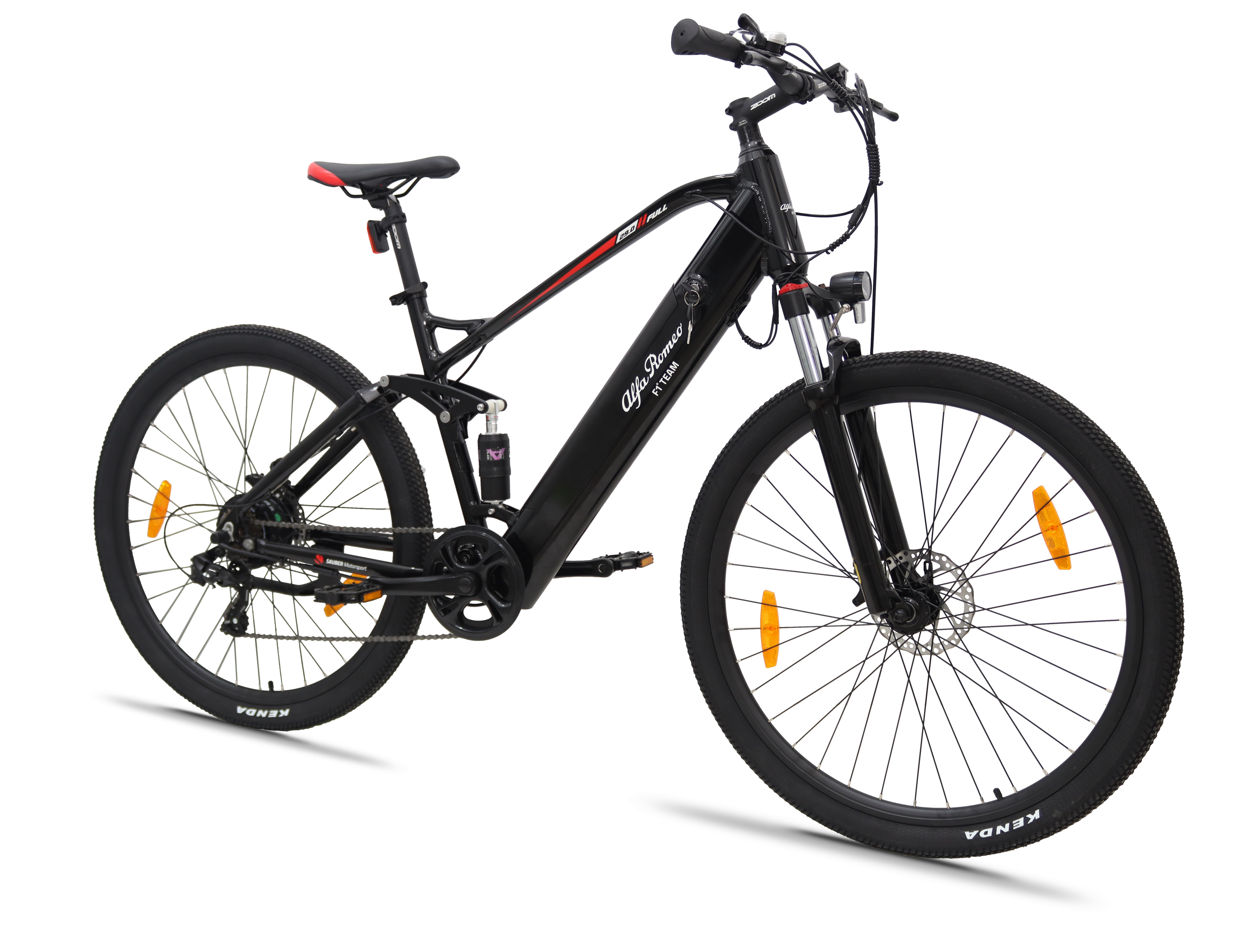 BICICLETA ELECTRICA ALFA ROMEO FULL 29  NEGRA